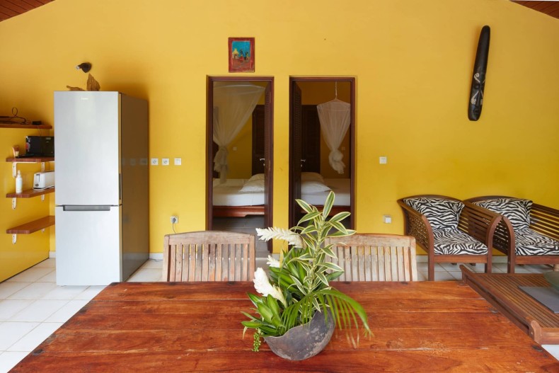 Villa Jaune 2 chambres avec piscine privée - 